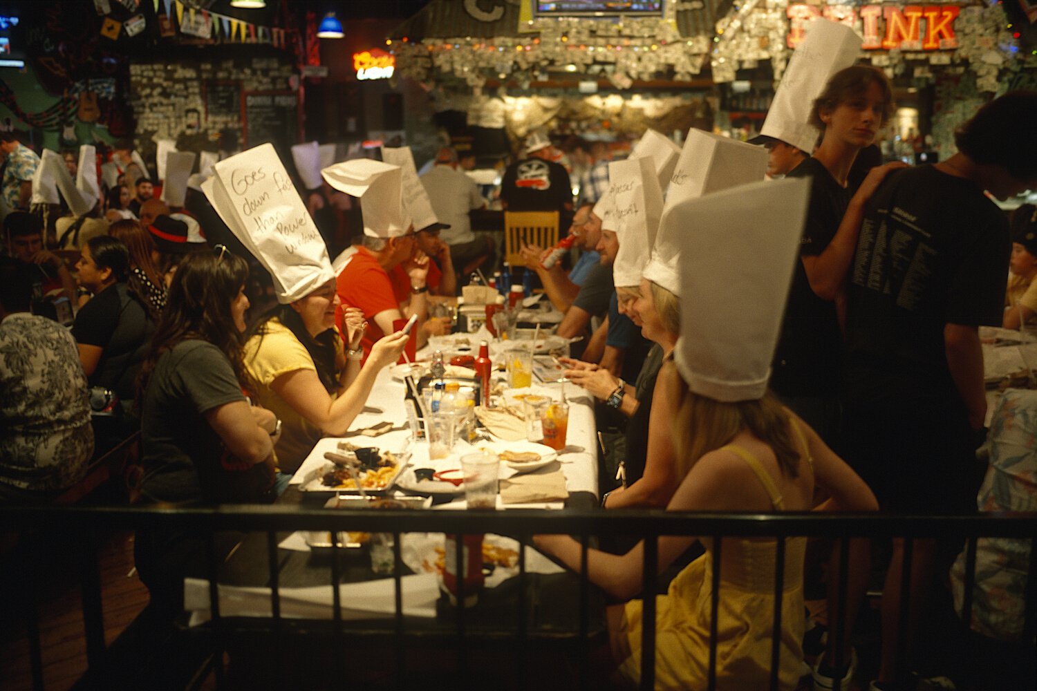 Families dining at Excalibur — Las Vegas, Nevada