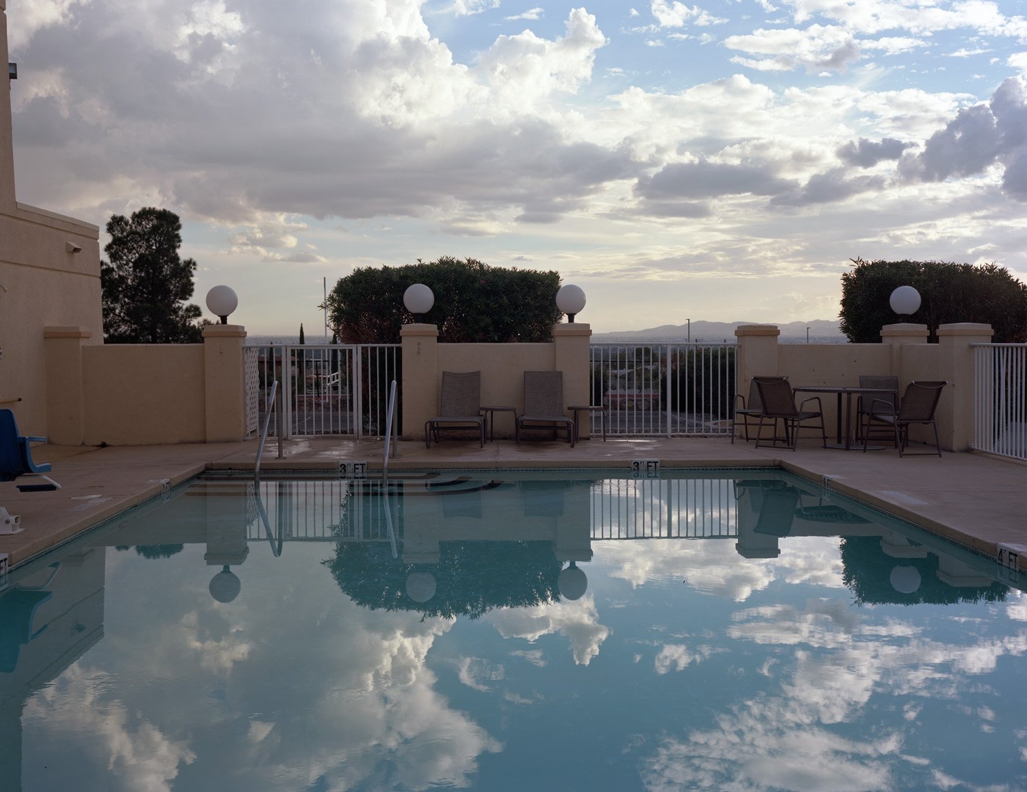 Pool at La Quinta Inn, El Paso, Texas