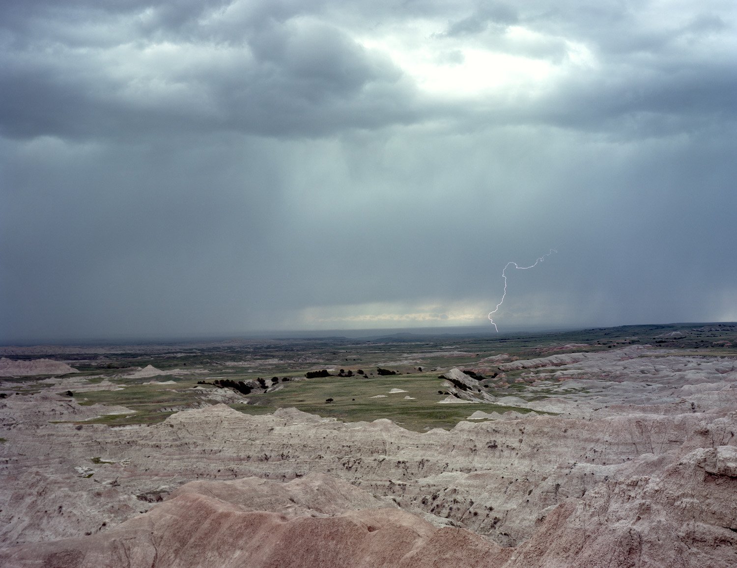 Storm, Bad Lands National Park, South Dakota