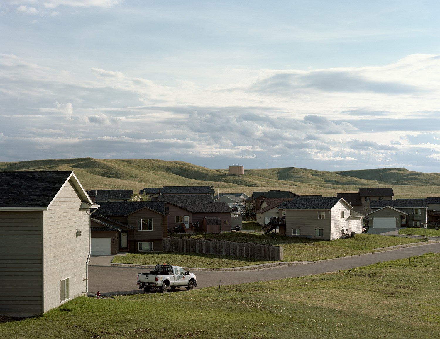 Houses on Radar Hill, Box Elder, South Dakota