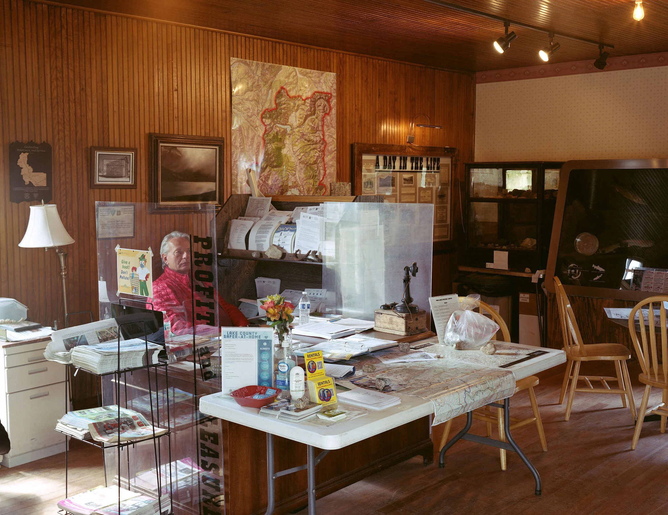Visitor center, Twin Lakes, Colorado