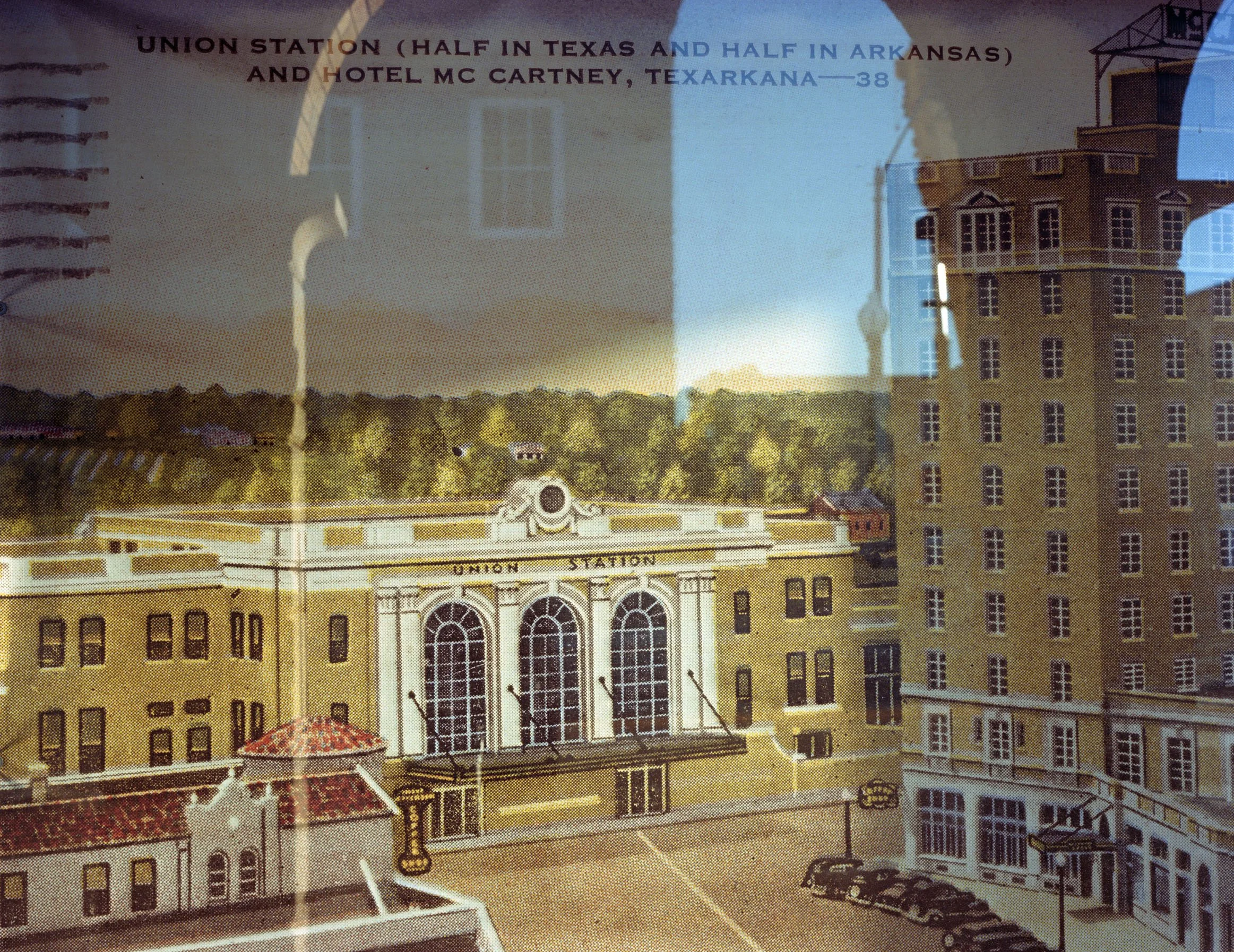 Union station drawing, Texarkana, Texas