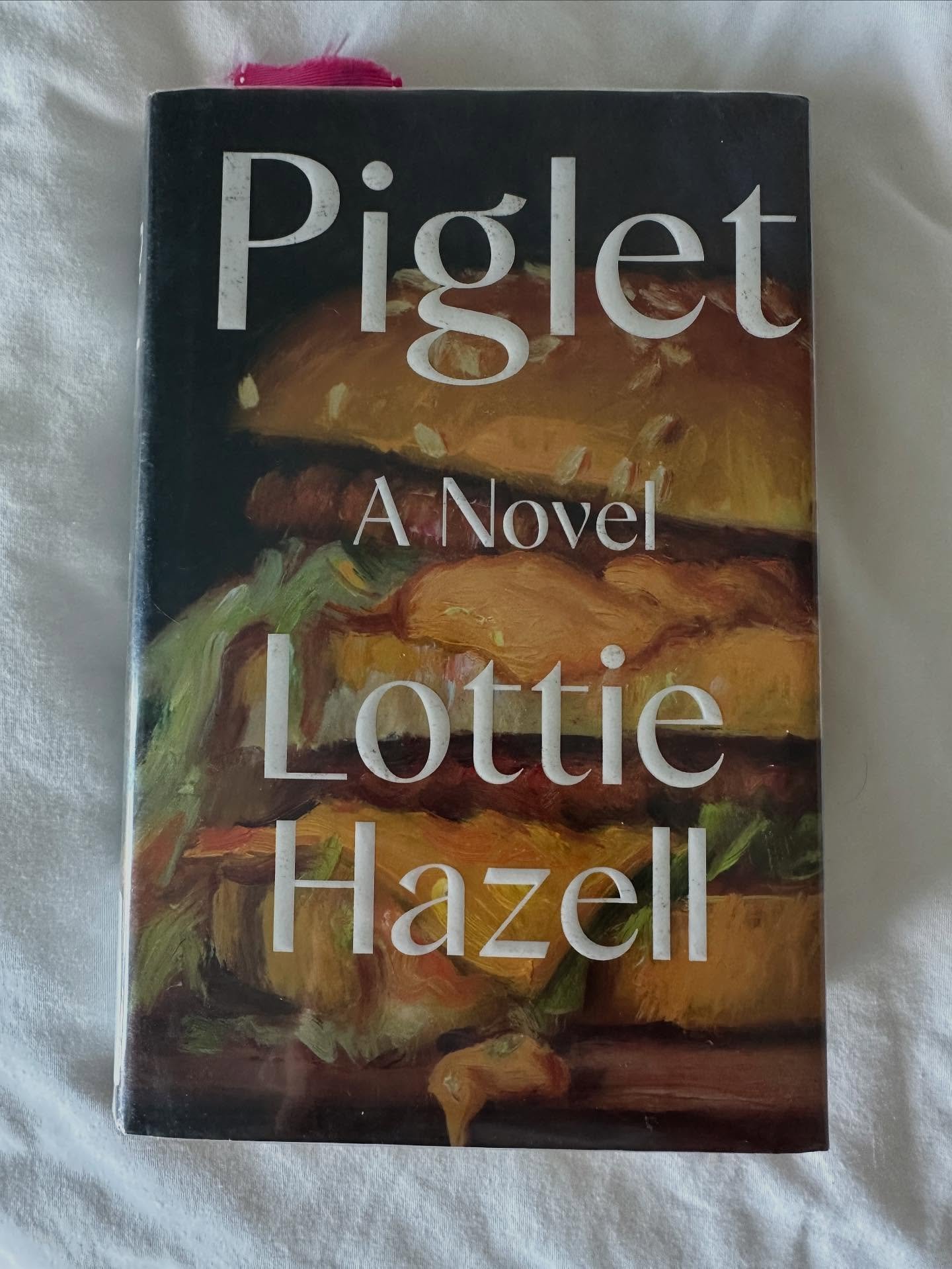 This book is wrecking my brain in the best way. On the surface it&rsquo;s about Piglet (her nickname since childhood), who learns of her husband-to-be&rsquo;s betrayal just days before their wedding. It sounds simple, but the execution is stunning. I