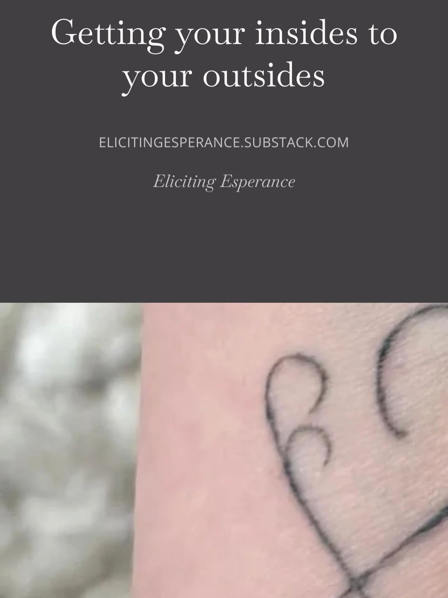 When my youngest daughter was about six months old, I started wanting a tattoo. At the time I think it was probably stemming from a minor identity crisis, but the hunger for it lasted five years. Five years I spent looking for ideas, comparing fonts,