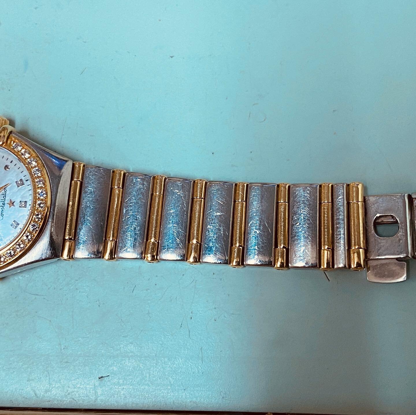 Omega constellation for repair and service at montoyawatchservice 
#omegaserviceprovider
#omegaconstellation
#awciwatchmaker
#nawccwatchmaker
#omegaservicecenter