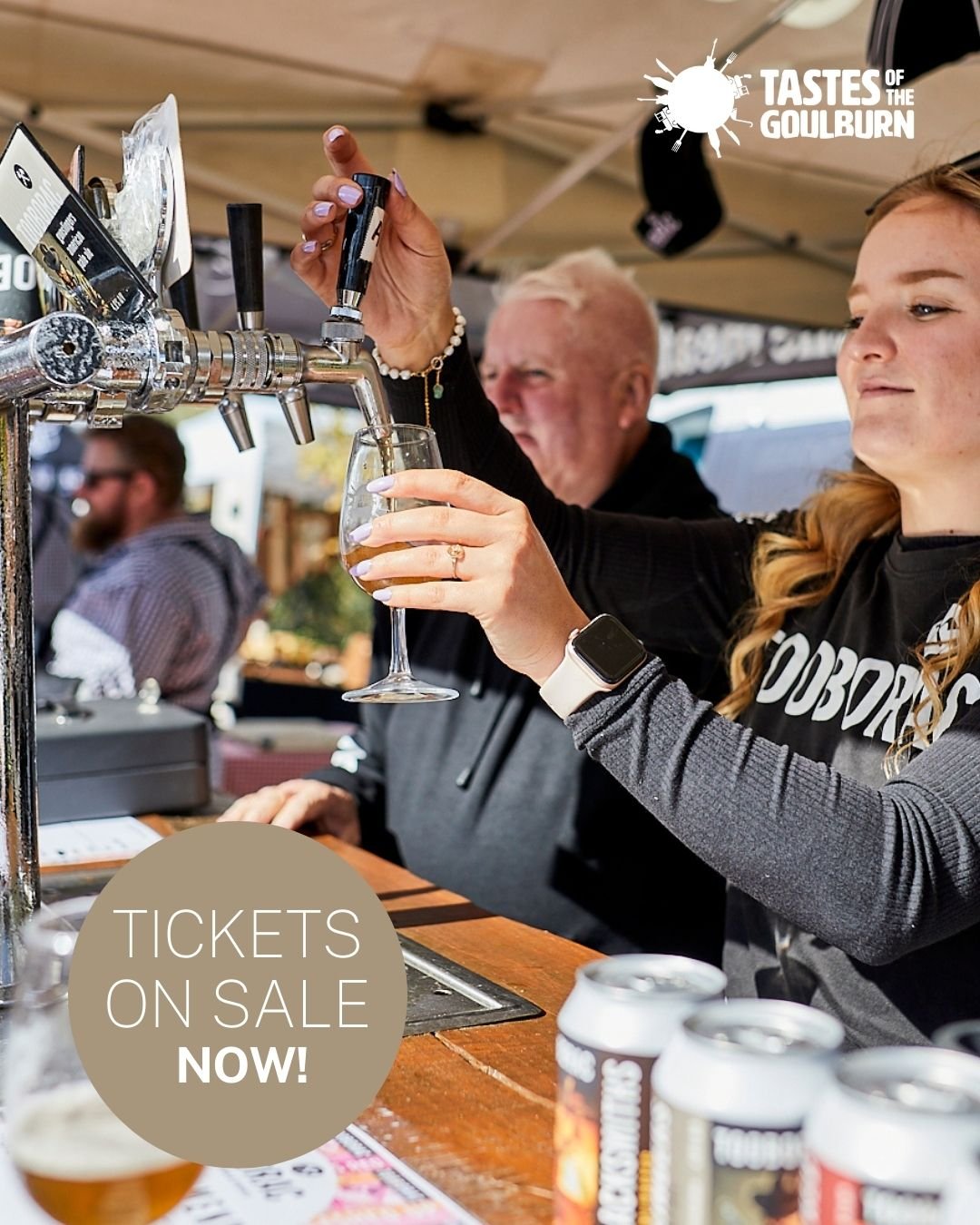 What does a $35 ticket to Tastes of the Goulburn include?

✔️Festival Entry 
✔️FREE Beer + Wine, Cider + Spirit Tastings (you keep your glass 🤩) 
✔️Live Music
✔️Cooking Demonstrations
✔️Local ready to eat food vendors
✔️Local producers &amp; so much