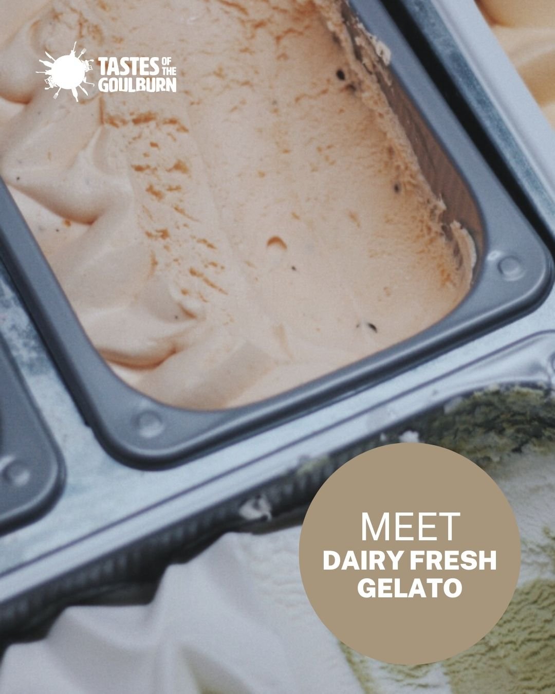 🍨🐄 Cool down with a scoop of traditional gelato at Tastes of the Goulburn on Saturday, 27 April, with Dairy Fresh Gelato! 

Nestled in the heart of Australia's Goulburn Valley dairy region, Dairy Fresh is a family-run, certified organic dairy farm 
