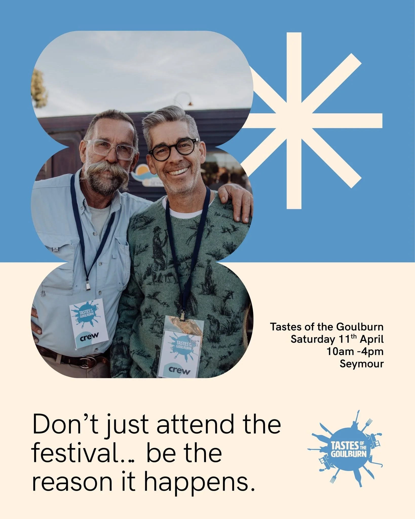 Love food? Love community? Want to be part of something truly special?

Join the volunteer team at @tastesofthegoulburn and help bring one of our region&rsquo;s most exciting food and wine events to life!

As a volunteer, you&rsquo;ll:
🍷 Be part of 