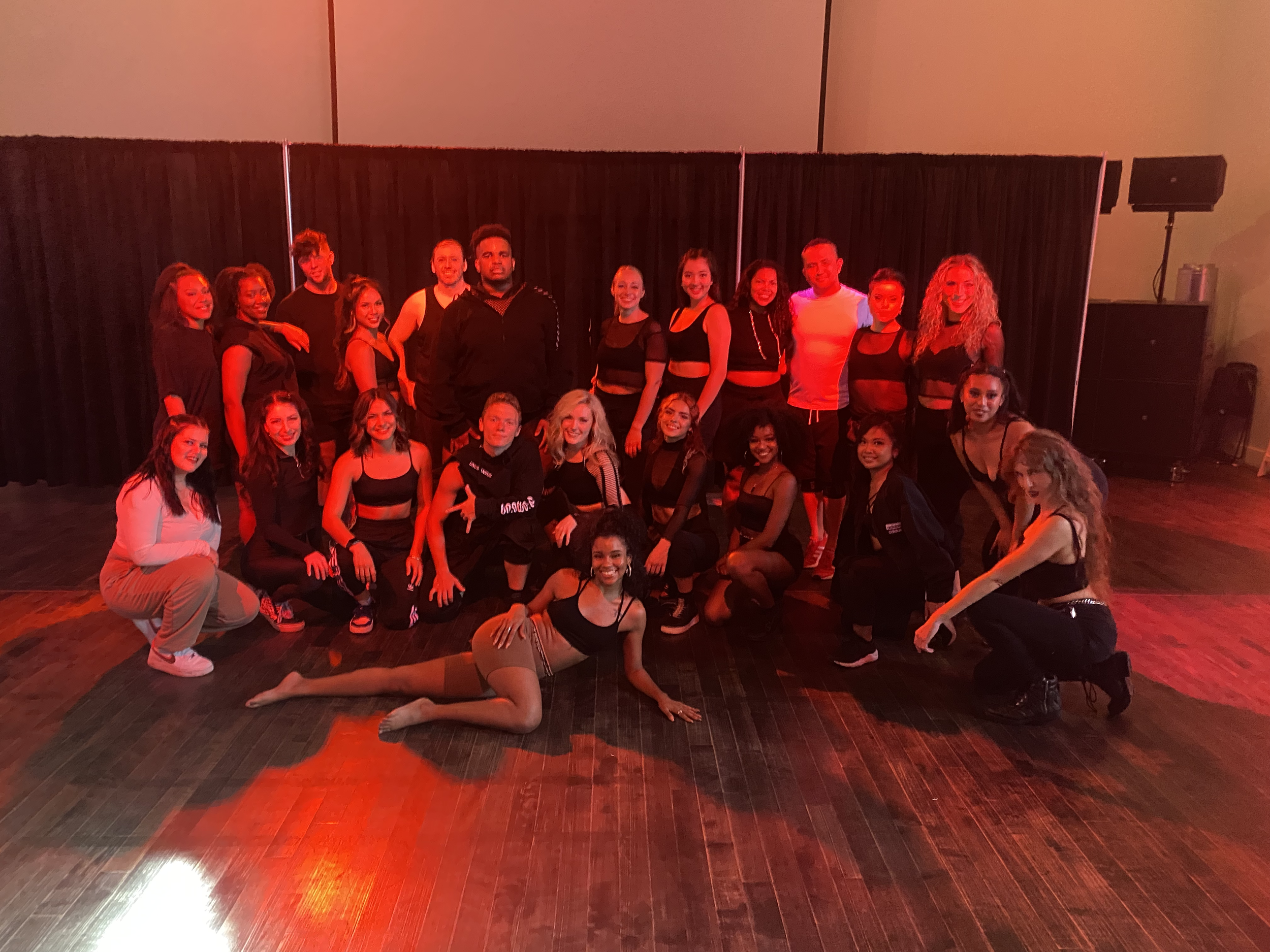 Showcase Session 1 Back Stage