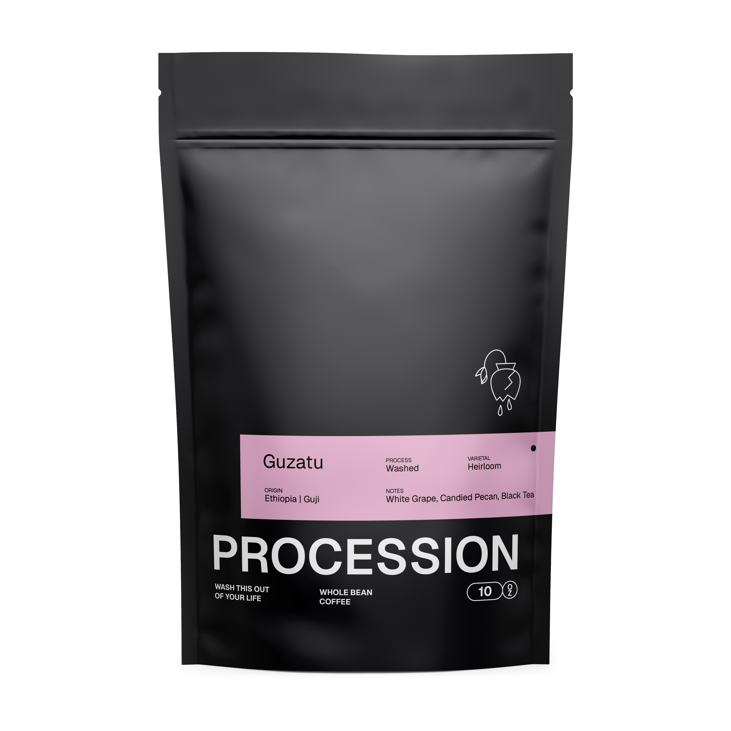 Guzatu - Washed Ethiopia - Whole Bean (283g)