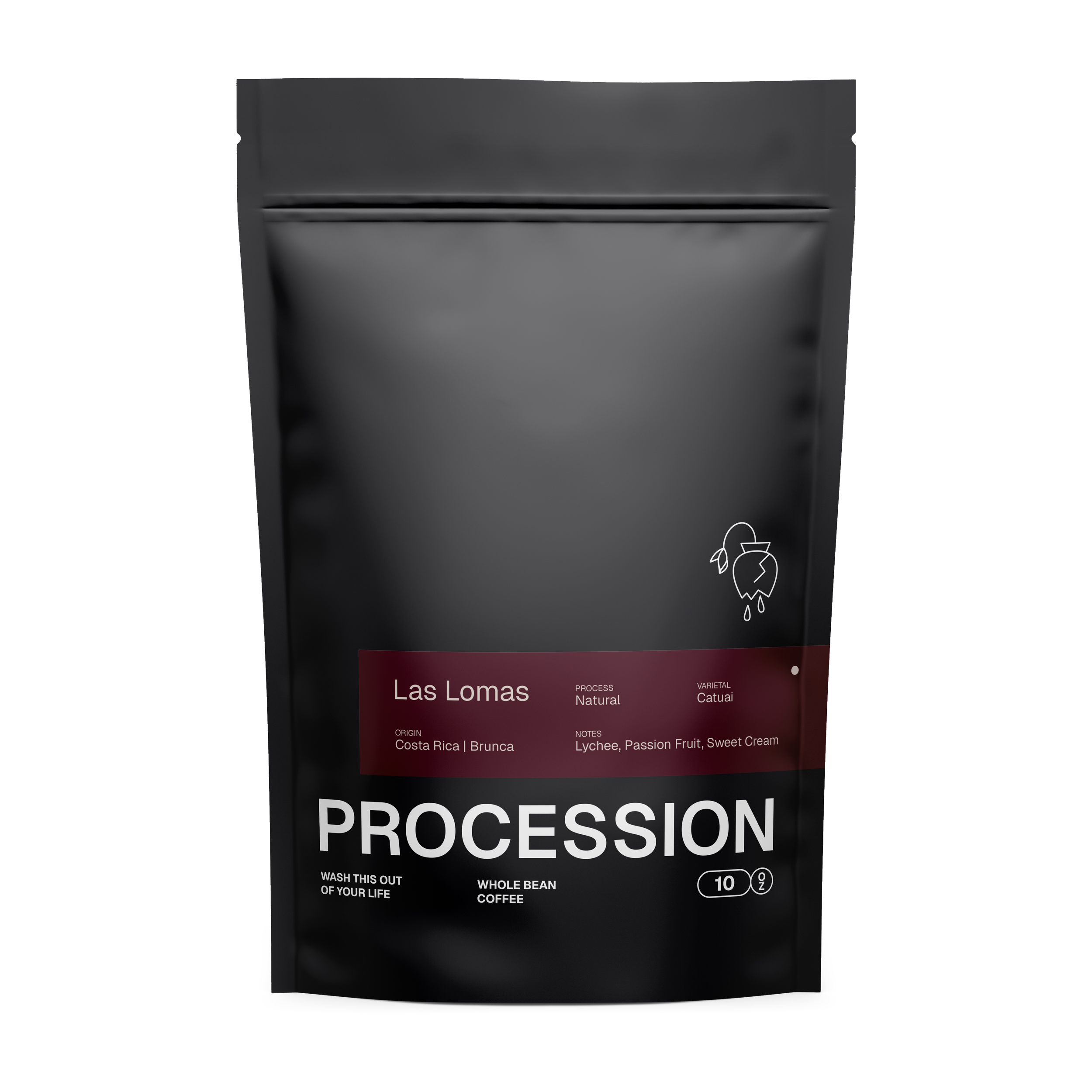 Las Lomas - Natural Costa Rica - Whole Bean (283g)