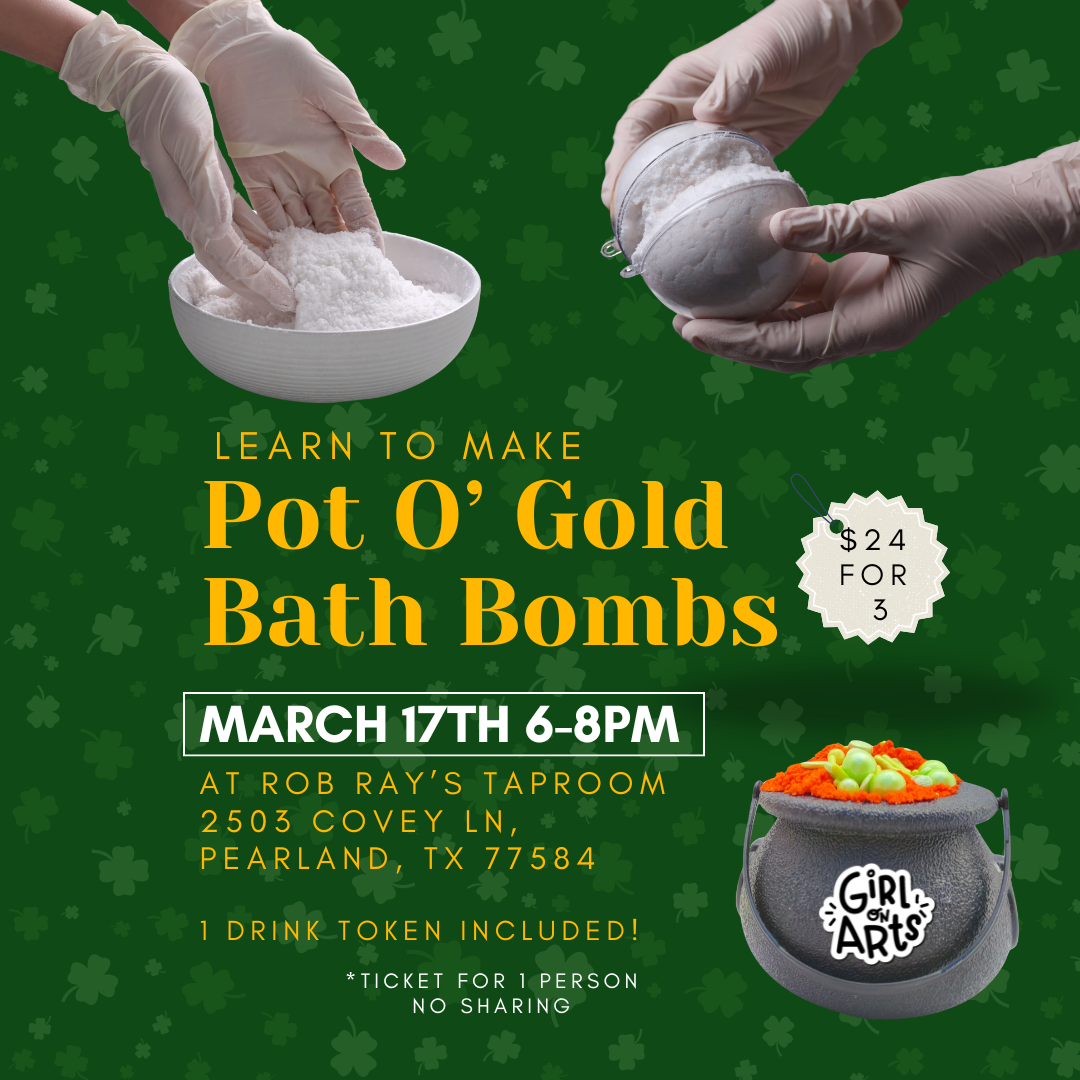 Pot O' Gold Bath Bombs at Rob Ray's Taproom