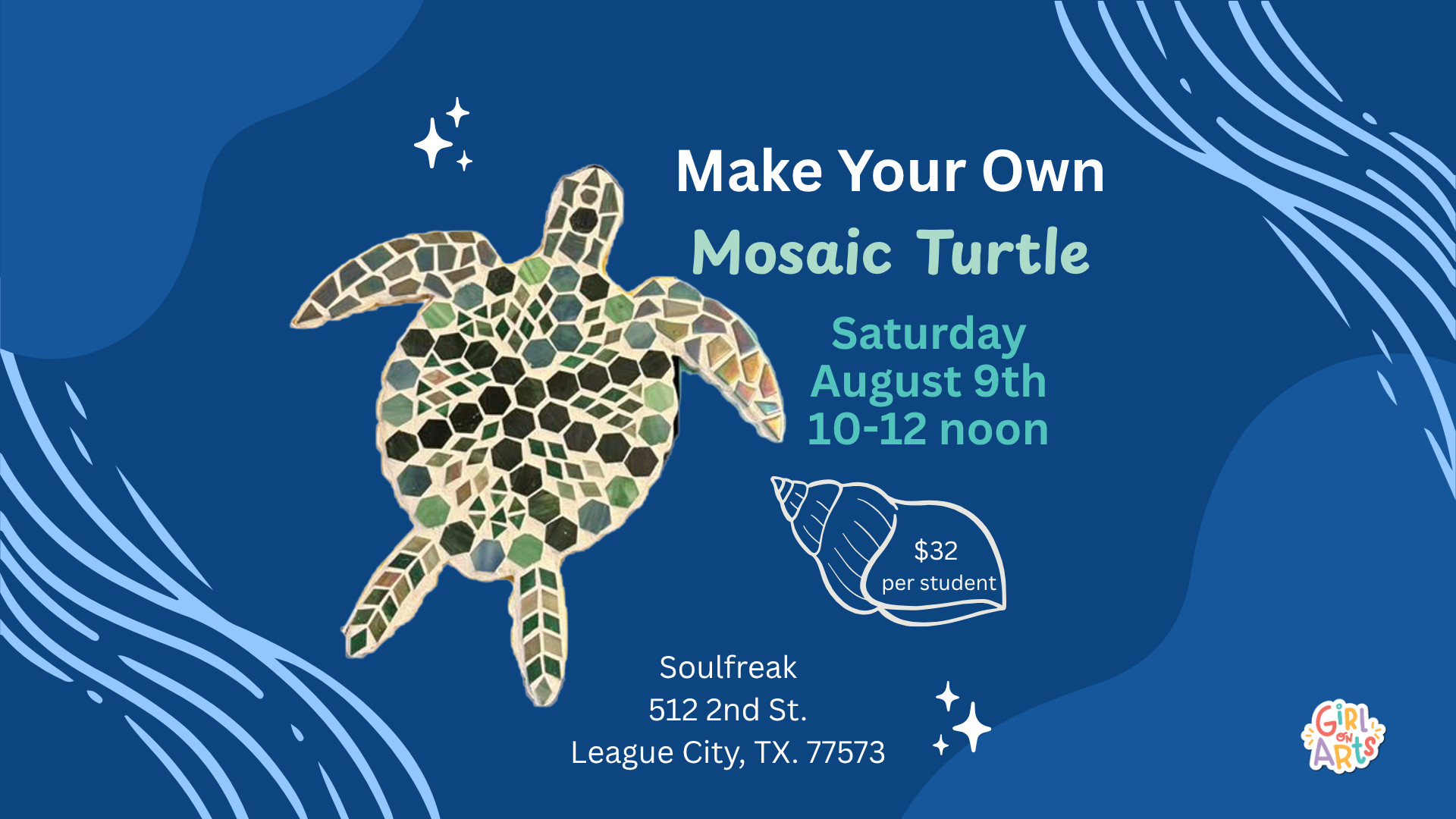 Mosaic Turtles at Soulfreak