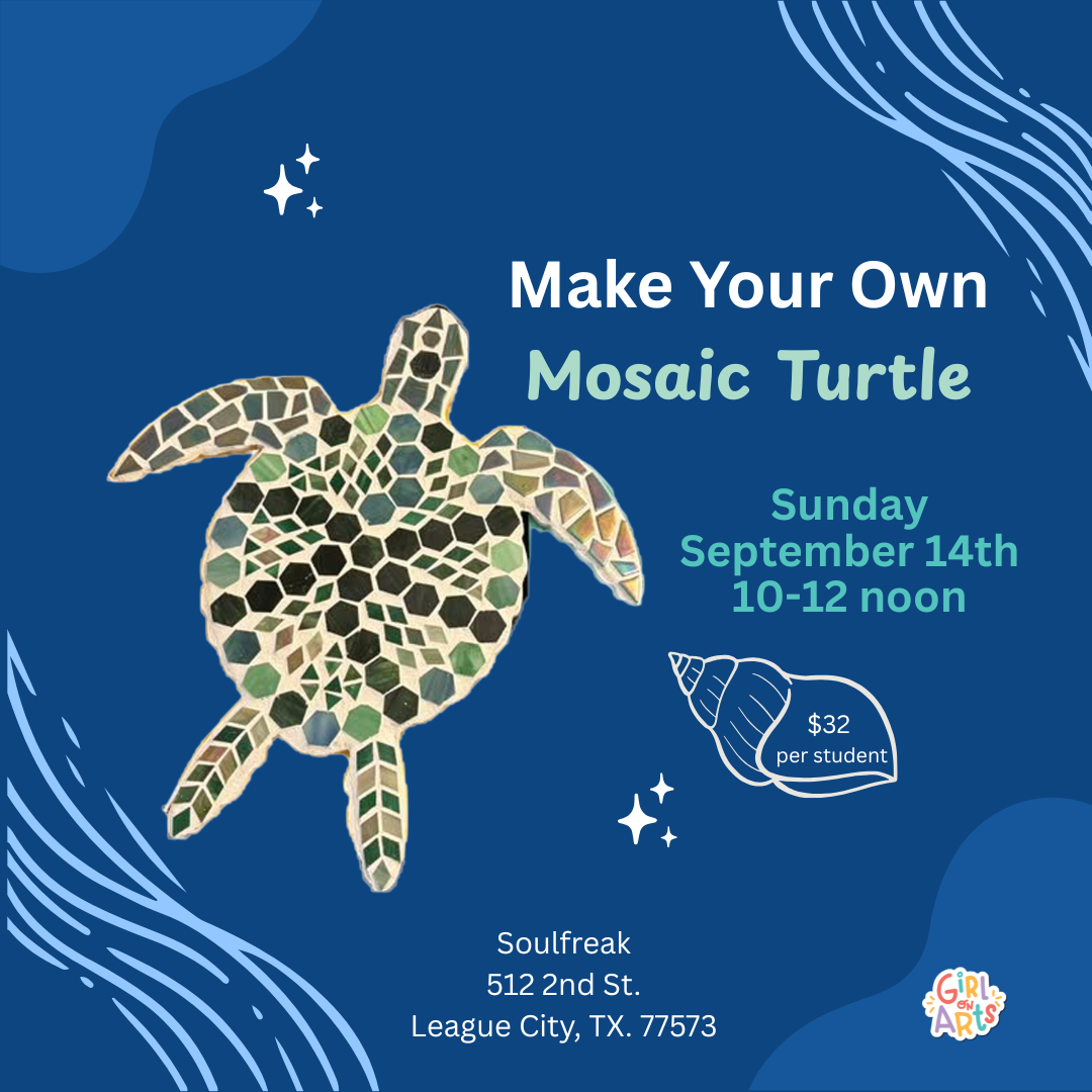 Make Your Own Mosaic Turtle