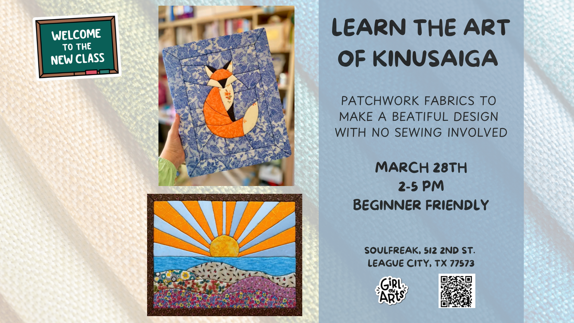 Kinusaiga Workshop at Soulfreak (League City)