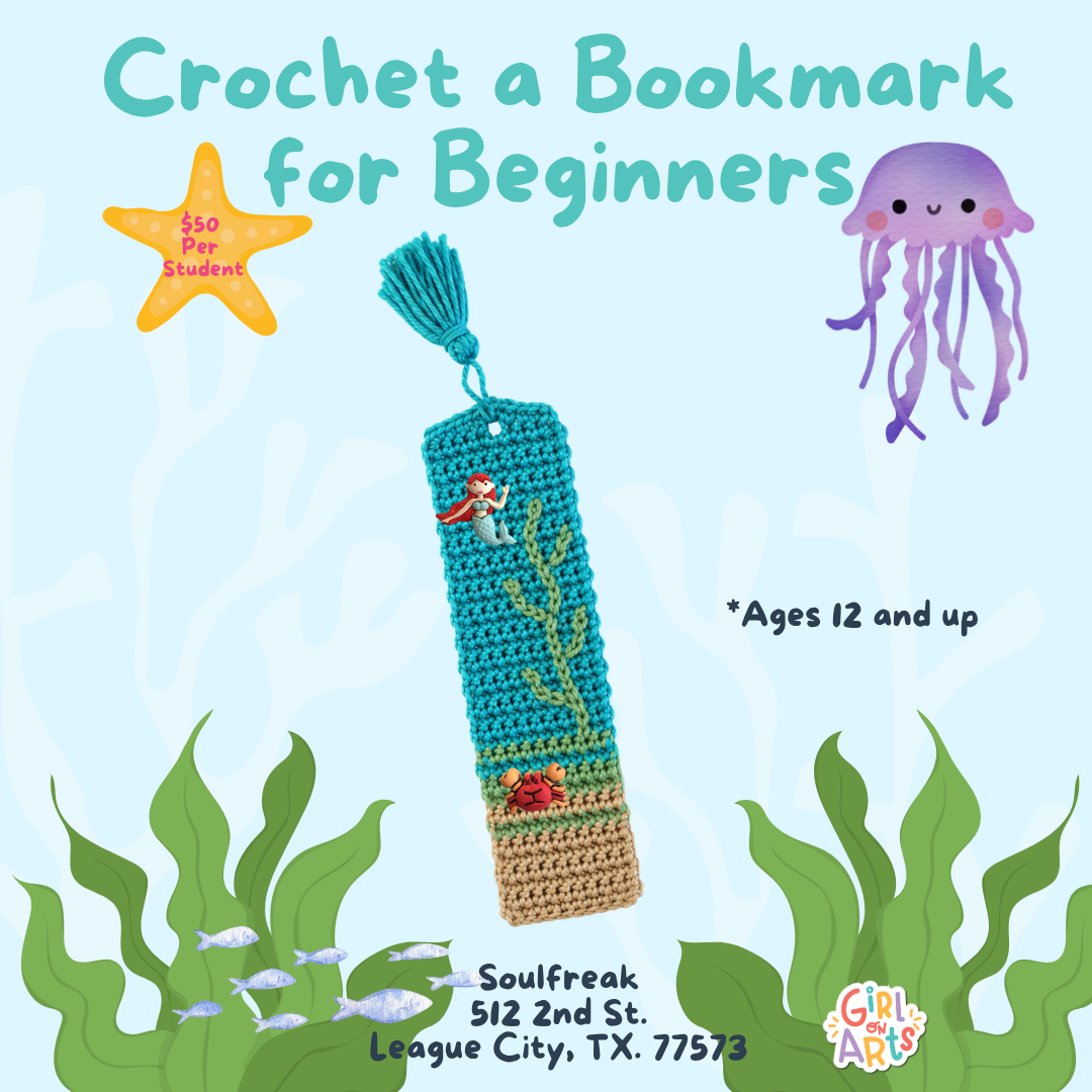 Crochet for Beginners Summer Day Workshop at Soulfreak (League City)