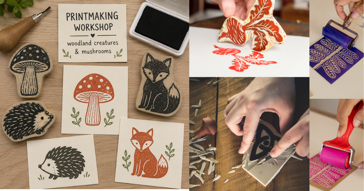 Linocut Printmaking at Soulfreak (League City)