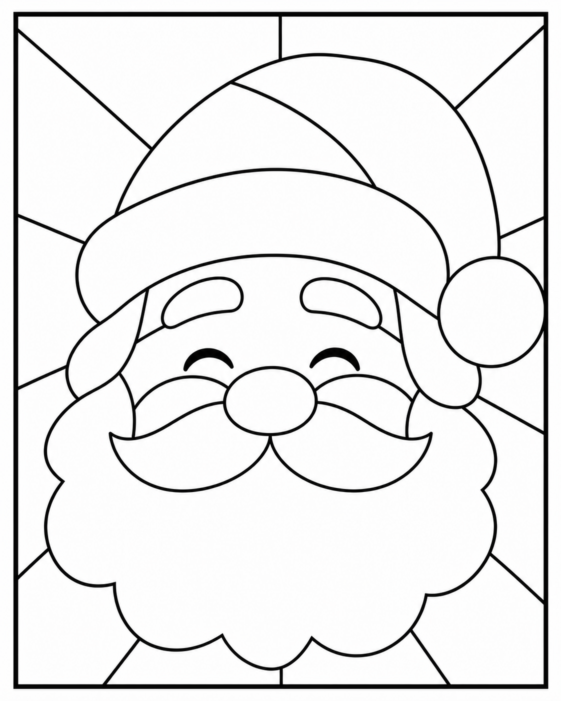 Santa Stained-Glass Coloring Portrait.png