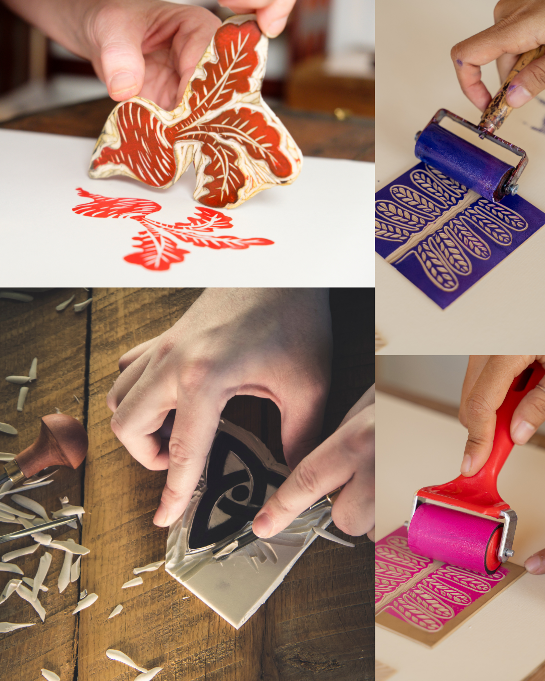 Linocut Printmaking Workshop at Soulfreak (League City)