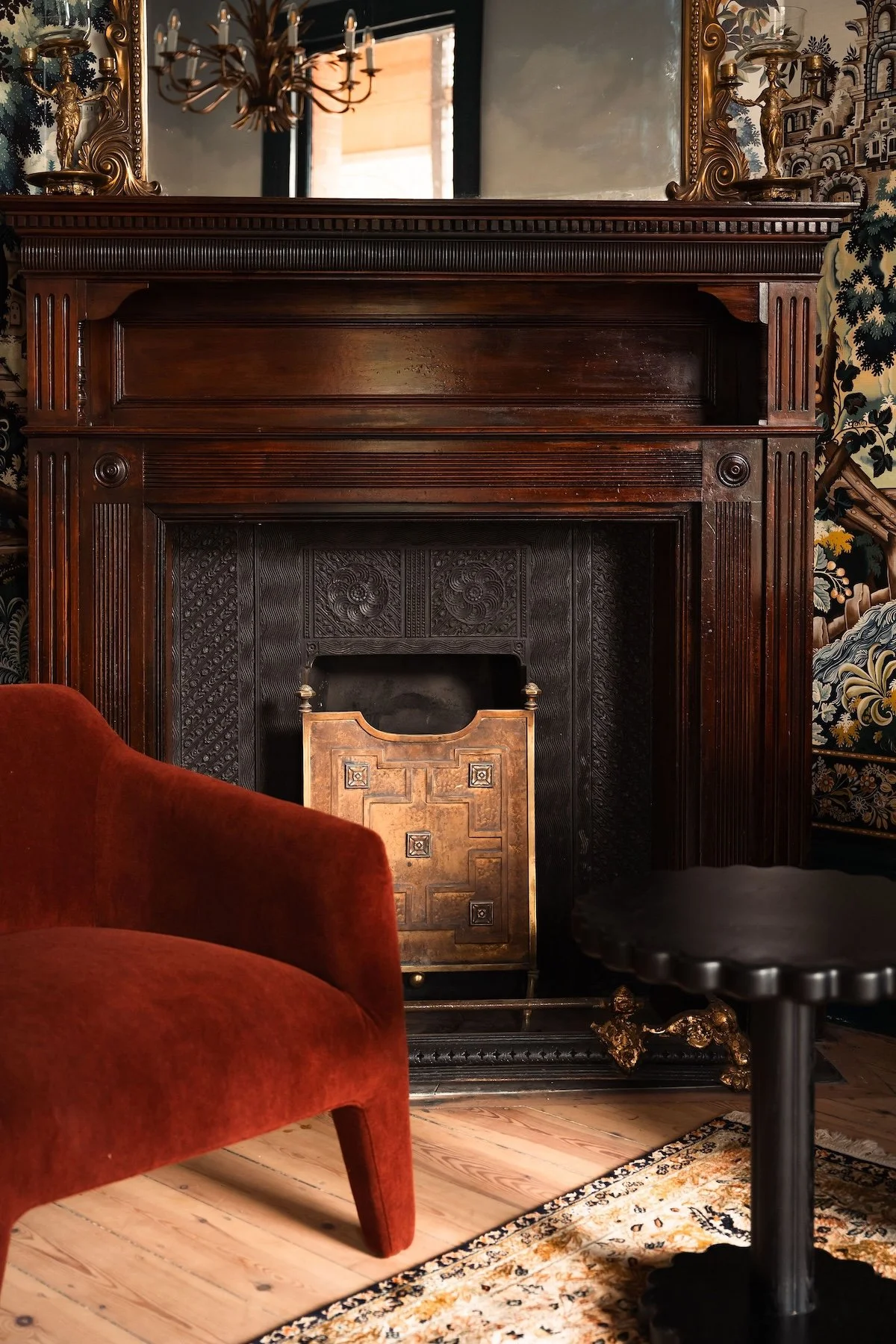 The Queenscliff Hotel_Cafe 1888 Lounge Fireplace.jpg