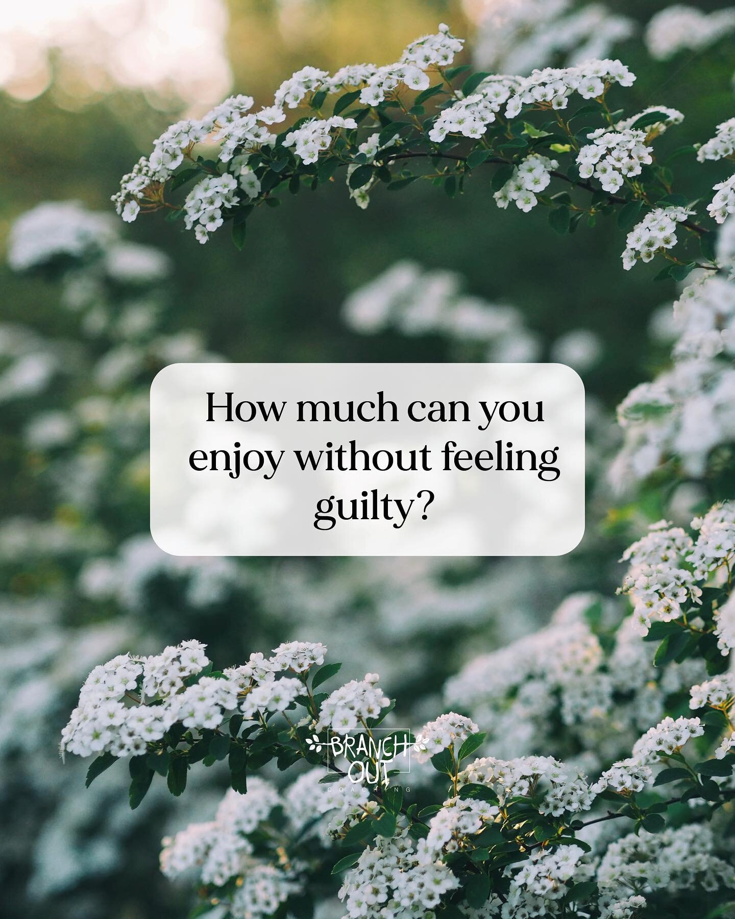 How beautiful it is to dare to enjoy without guilt? 

When I moved to Portugal my working hours shifted and all of a sudden my mornings were free. I&rsquo;ve been enjoying my mornings but from time to time my own thoughts sabotage the moment. &ldquo;