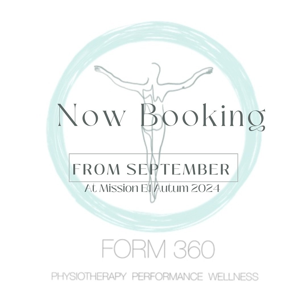 Samantha&rsquo;s Diary is NOW OPEN from the 6th September at Spitalfields.

To book in, follow the link to the website in the bio or in the current story ☺️

Our other team members diaries will be open from next week 🙌🏾

#Physio #Physiotherapy #Spo