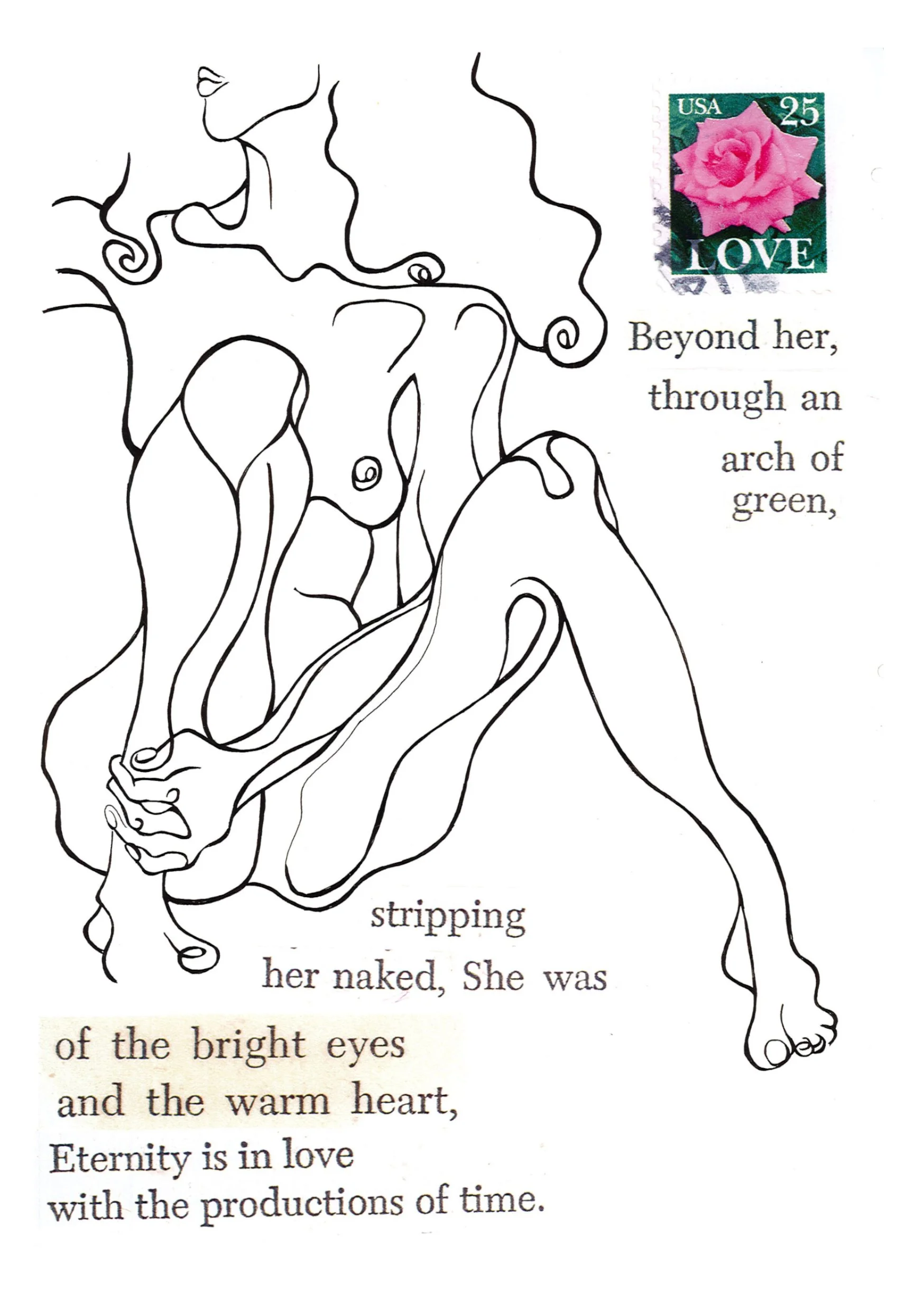 TheBrideStrippedBareinLove_inkandcollageonpaper_30.5x42cm_2023.jpg