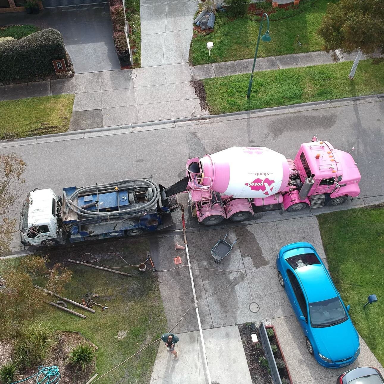 #aerialviews #concrete #work #oudoors #construction 
@vicmixconcrete