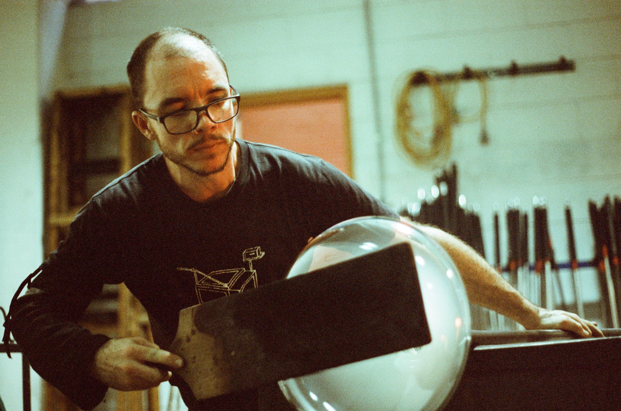 FUSE Glass Artist Residency In Action