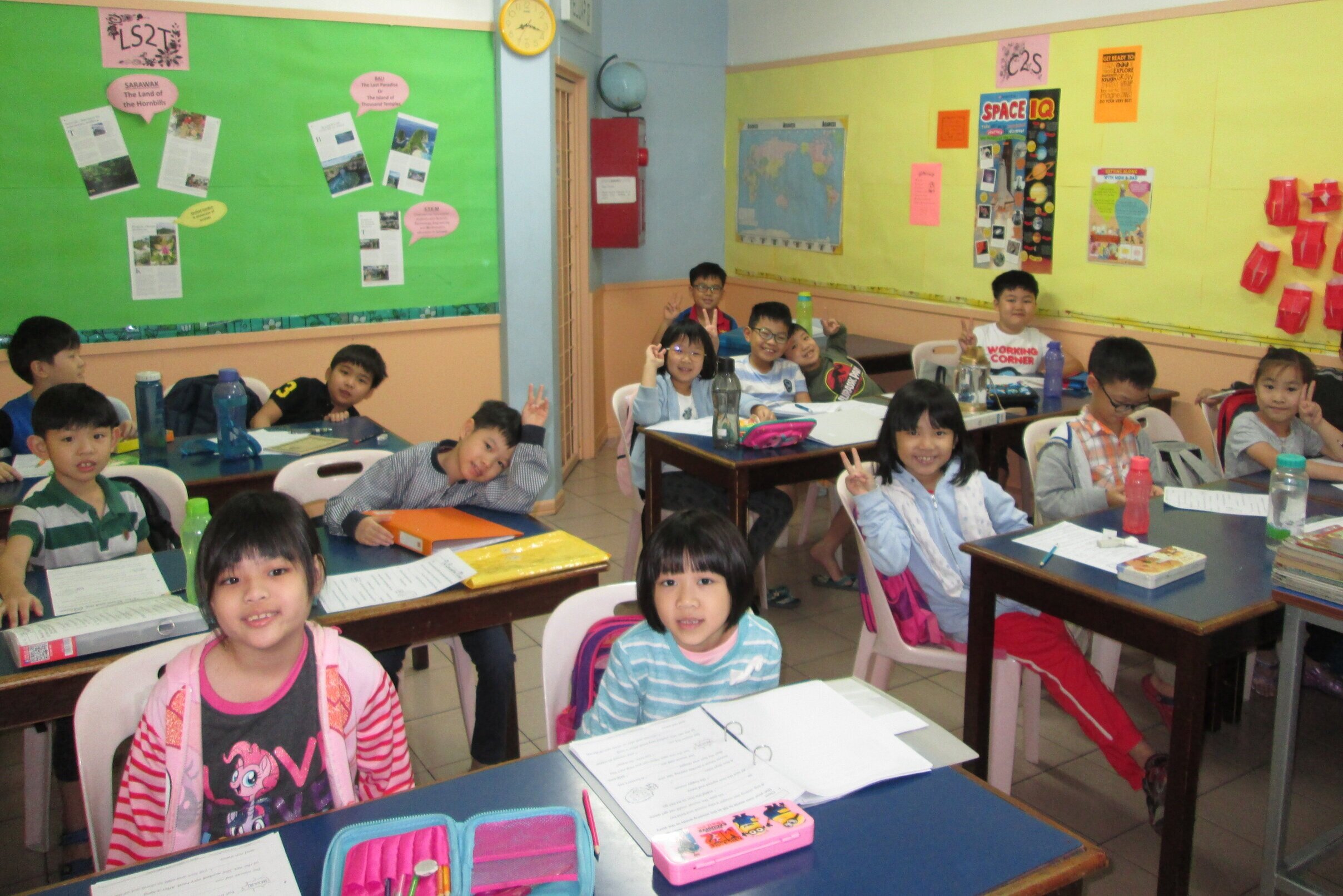 Students comfortably seated in class (Copy)
