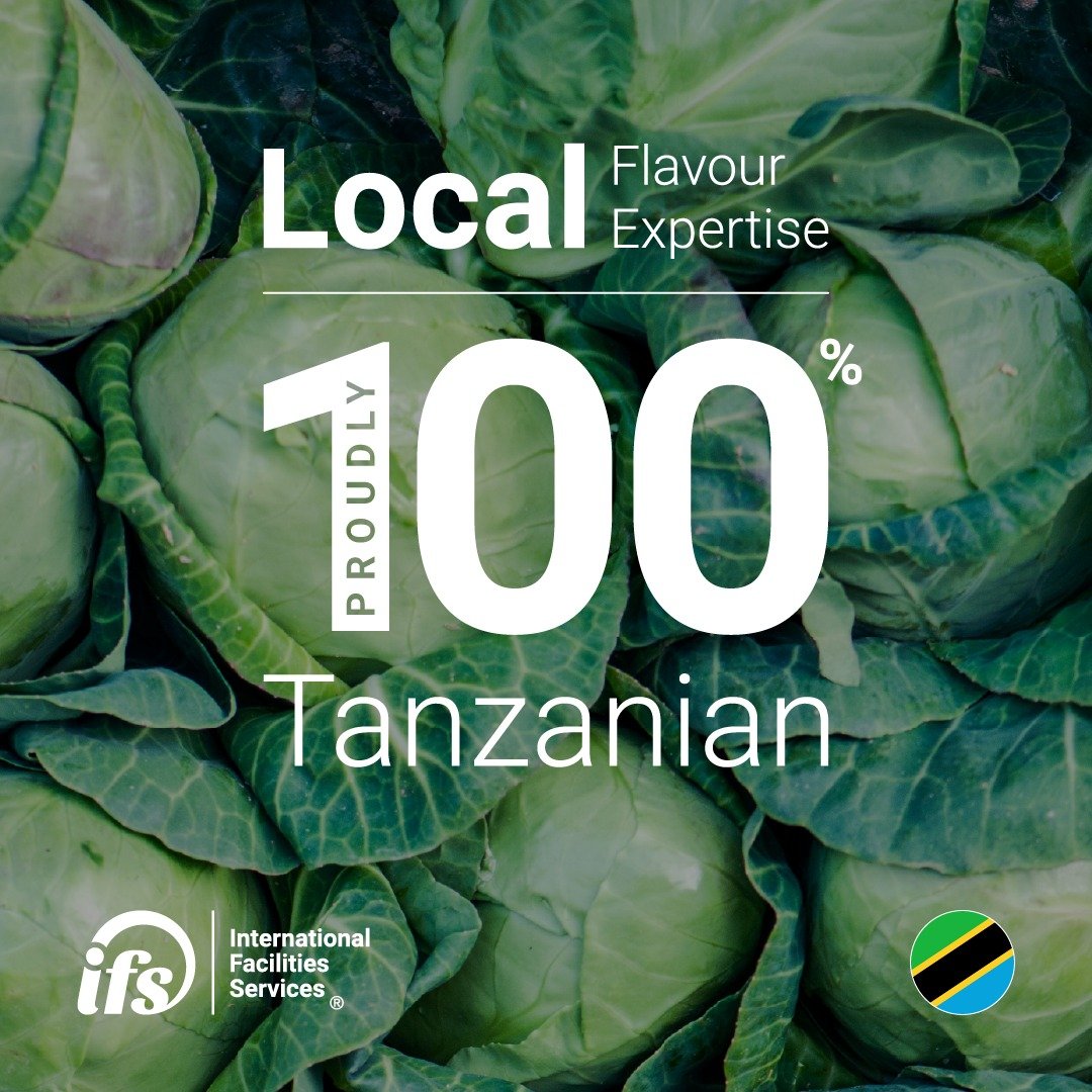 Local flavour, local expertise &ndash; proudly 100% Tanzanian!
ㅤ
At IFS Tanzania, every meal is made with care, passion, and ingredients sourced right here at home. Our 100% Tanzanian catering teams deliver authentic flavour and quality service to si