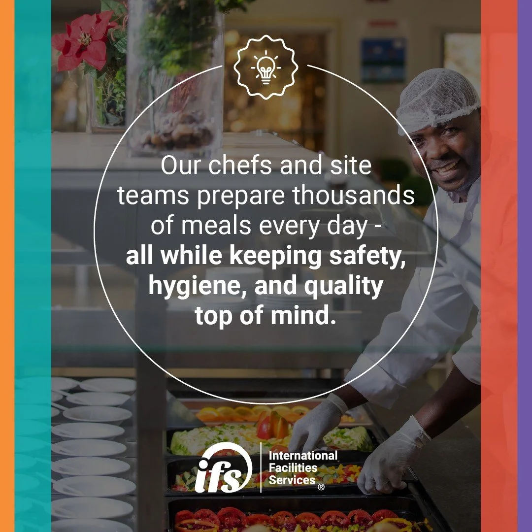 👩&zwj;🍳 Our chefs and site teams prepare thousands of meals every day &ndash; all while keeping safety, hygiene, and quality top of mind.
ㅤ
From careful ingredient selection to serving with care, every meal is a reflection of our commitment to exce