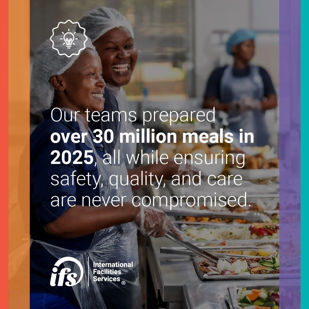 Our teams prepared over 30 million meals in 2025, all while ensuring safety, quality, and care are never compromised.
ㅤ
From kitchens to site service, every action is carefully coordinated to deliver a seamless, reliable experience. It&rsquo;s the pa