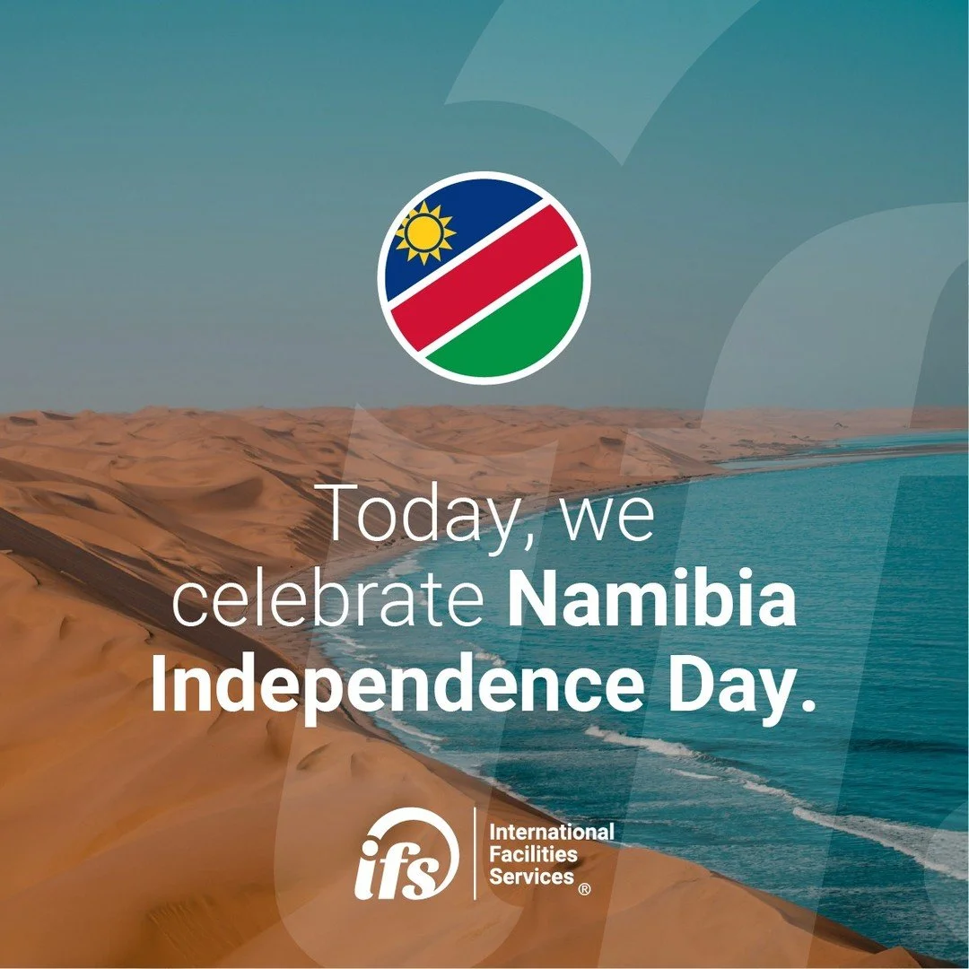 Today, we celebrate Namibia Independence Day.
ㅤ
Strong, independent nations are built on resilient communities, sustainable employment, and thriving local businesses.
ㅤ
At IFS, we support this by prioritising local procurement, creating job opportuni