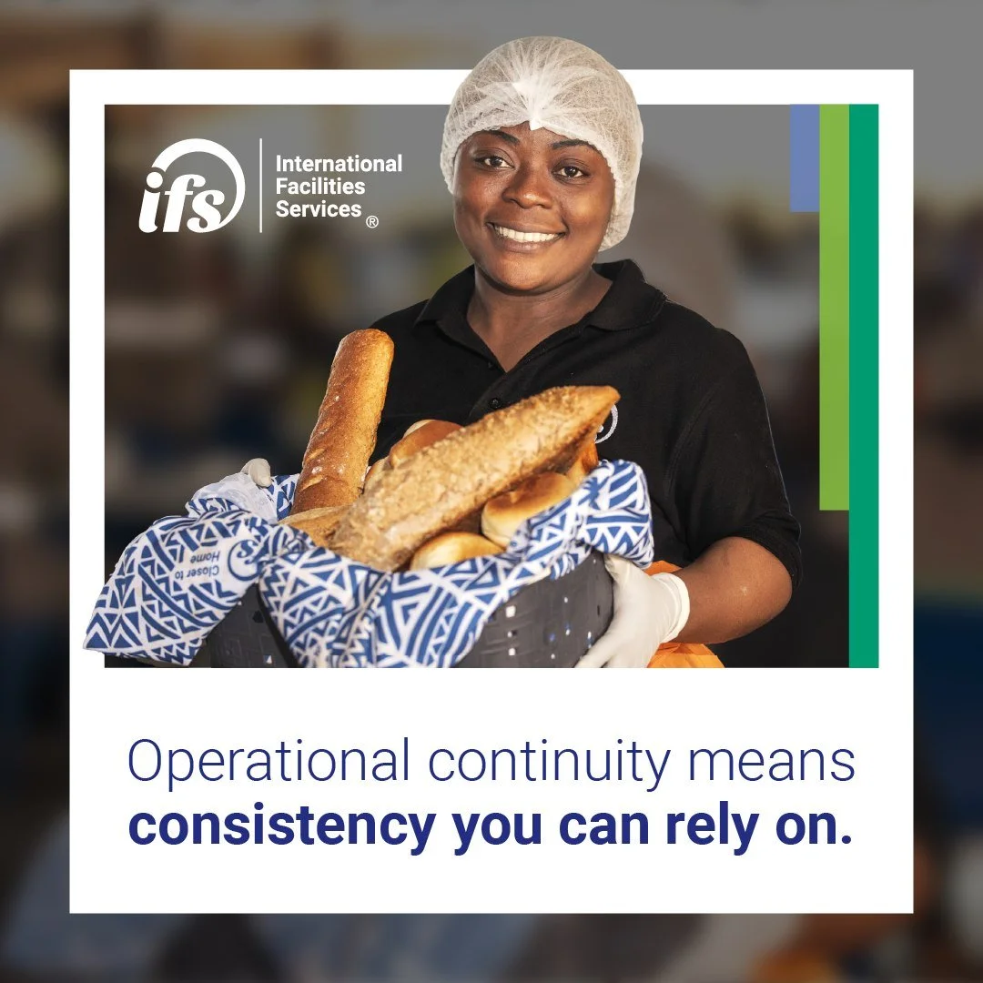 Operational continuity means consistency you can rely on.
ㅤ
IFS delivers structured catering solutions that support daily site performance.
ㅤ
Contact us or visit https://vist.ly/4xtme to learn more.
ㅤ
#IFSAfrica #OperationalFlow #SiteSupport #CloserT