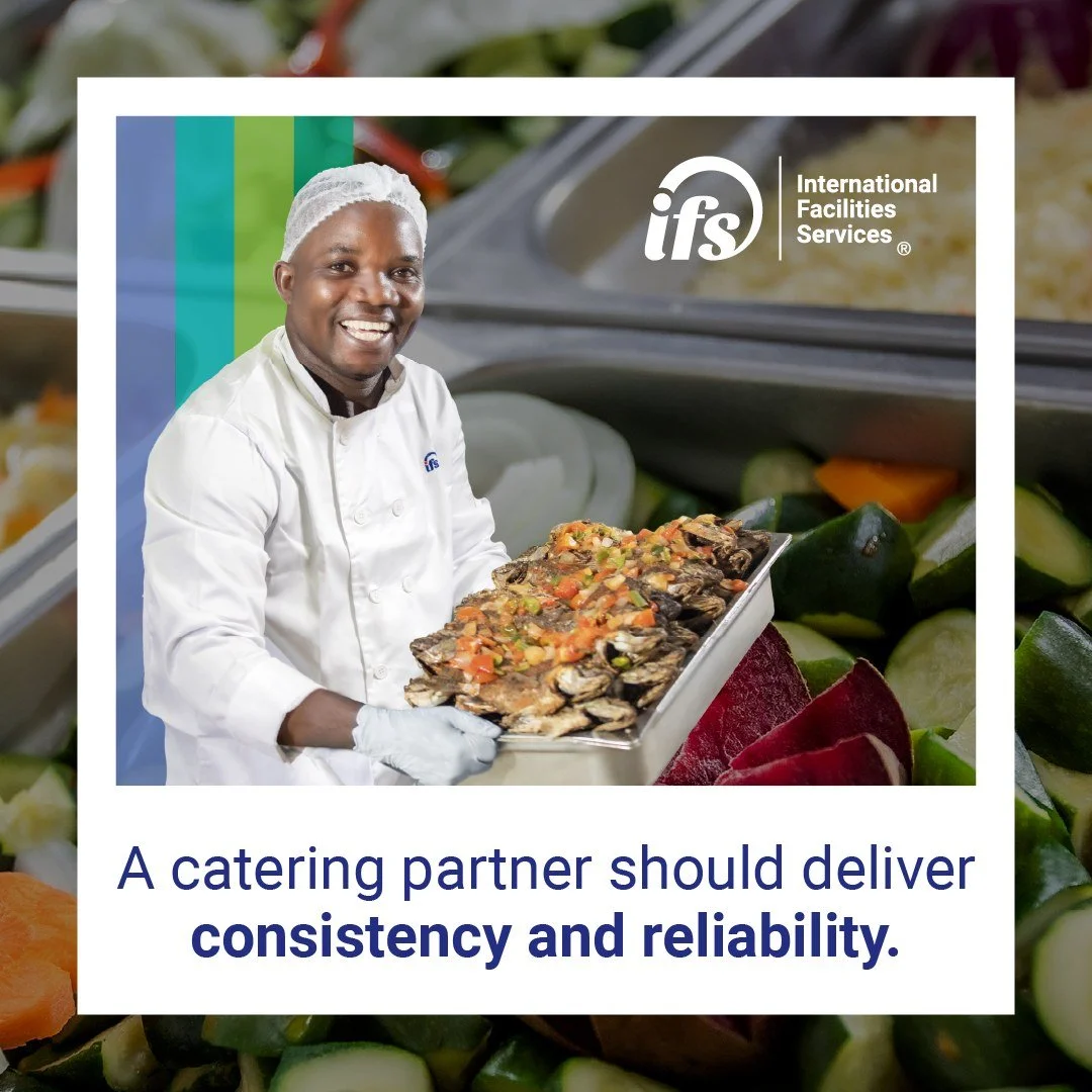 A catering partner should deliver consistency and reliability.
ㅤ
IFS aligns with your site to support smooth daily operations.
ㅤ
Contact us or visit https://vist.ly/4zgtg to learn more.
ㅤ
#IFSAfrica #ClientPartnerships #SiteSupport #CloserToHome