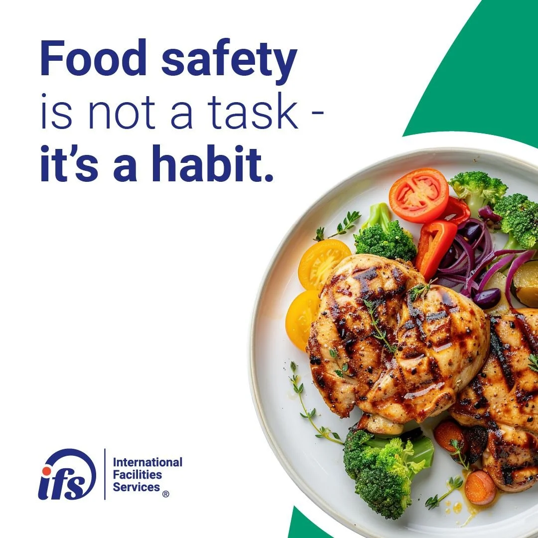 Food safety is not a task &ndash; it&rsquo;s a habit.
ㅤ
Every meal, every day, our teams follow strict standards to ensure quality and safety on site.
ㅤ
👀 See what we do: https://vist.ly/42zvj
ㅤ
#IFSAfrica #FoodSafety #OurPeopleOurStandards #Quality
