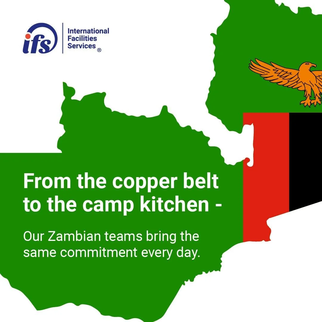 Zambia sits at the heart of some of Africa's most demanding industrial operations &ndash; and the catering teams supporting these sites understand what that means in practice.
ㅤ
At IFS, our Zambian operations reflect the same standards we uphold acro