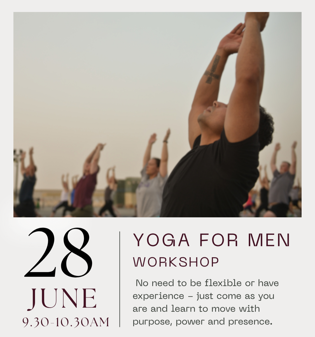 Yoga For Men Workshop