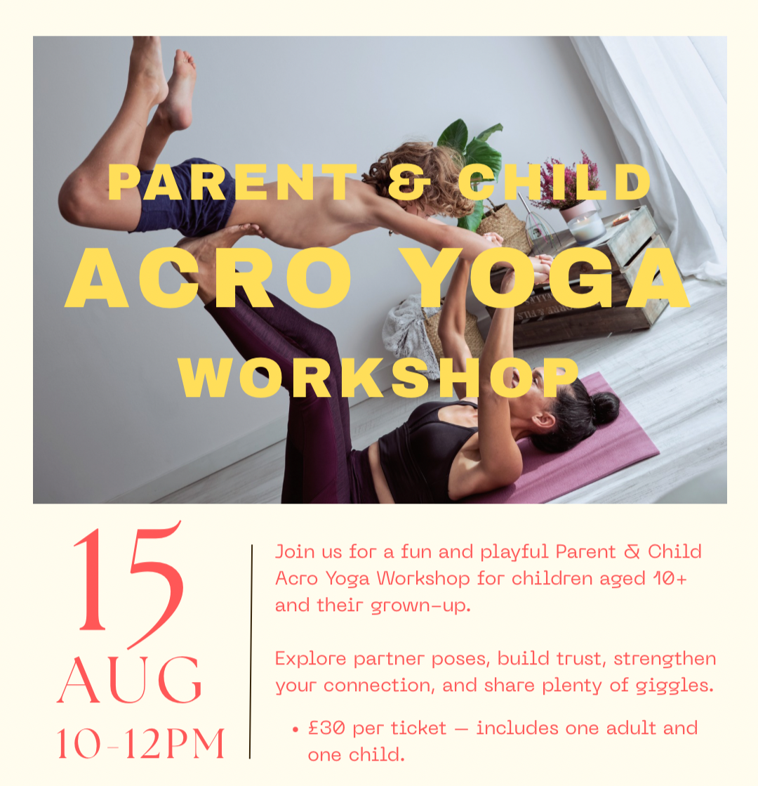 Parent & Child Acro Yoga