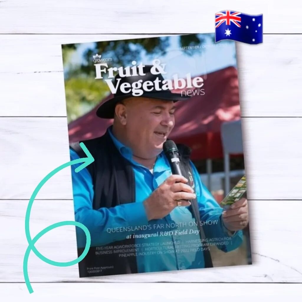 Look out for Tātou in the latest edition of 'Fruit &amp; Vegetable News' from @growcomaustralia