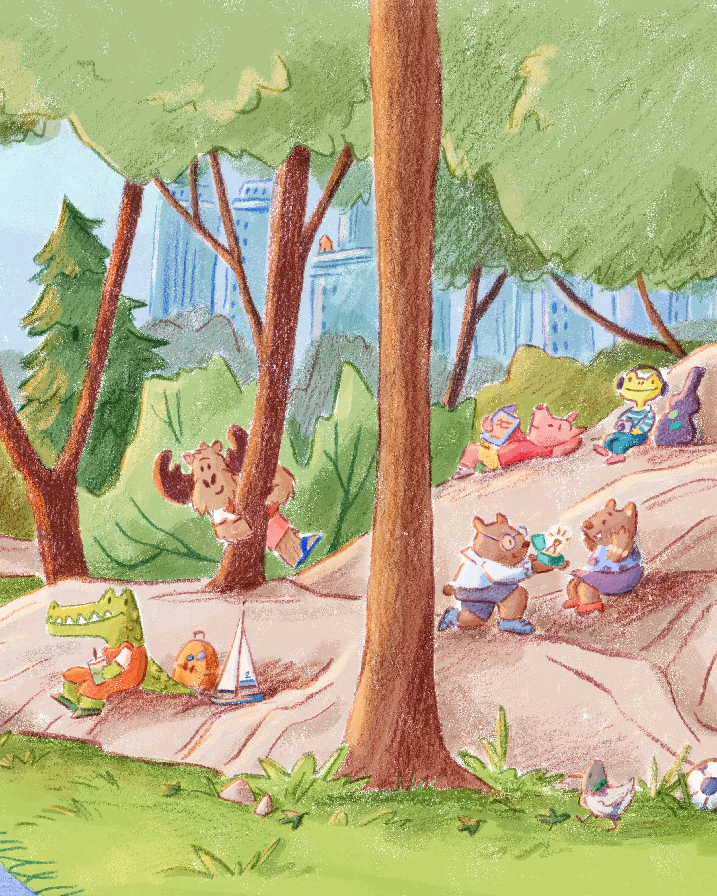 Central park illustration bigger picnic illustration crop.jpg