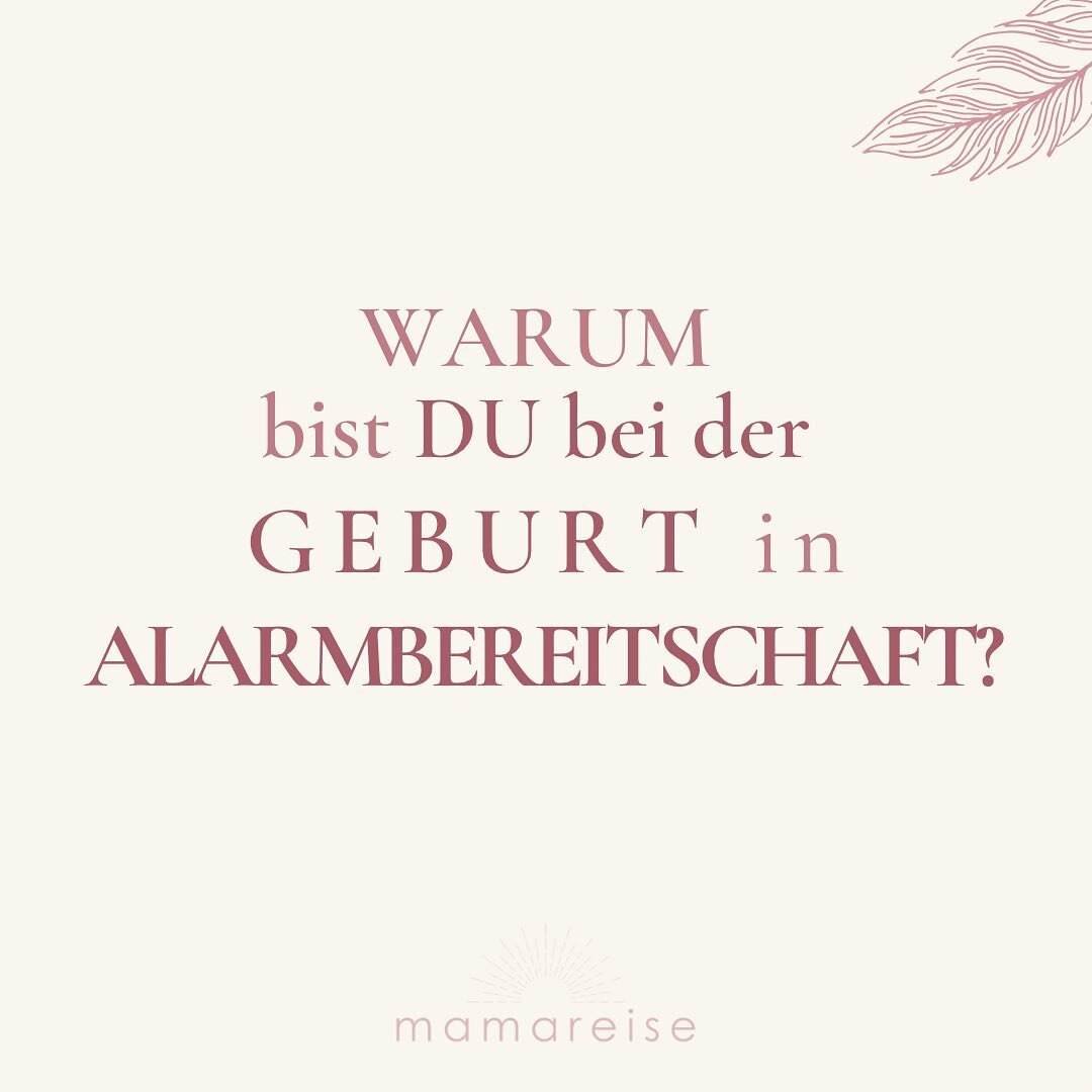 Dein K&ouml;rper m&ouml;chte dein Baby in Sicherheit zu Welt bringen. Ganz logisch, dass da auch deine Sinne wesentlich st&auml;rker ausgepr&auml;gt sind - einfach um dein Baby zu sch&uuml;tzen. Du bist auf Aufmerksamkeit und Alarmbereitschaft progra