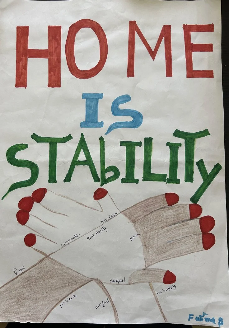Fatima was a winner in this category, with the jury loving the striking image and powerful slogan.  