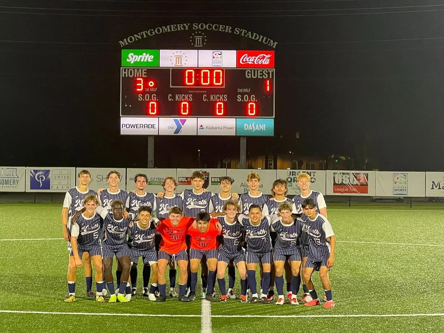 Congratulations to Alexander Chaidez Cruz who played for the North team in the AHSAA All Star game last night. He didn&rsquo;t concede a goal and helped the North to a 3-1 victory over the South!