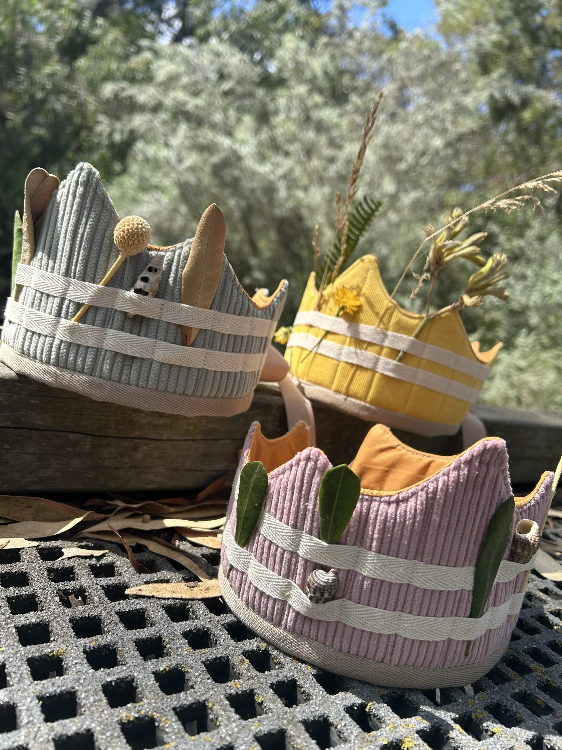 the perfect birthday crown that can display nature treasure