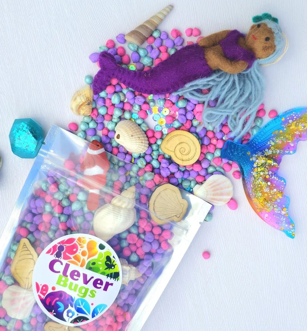 Mermaid Sensory Kit — Shop Sensory Play, Nature Activities