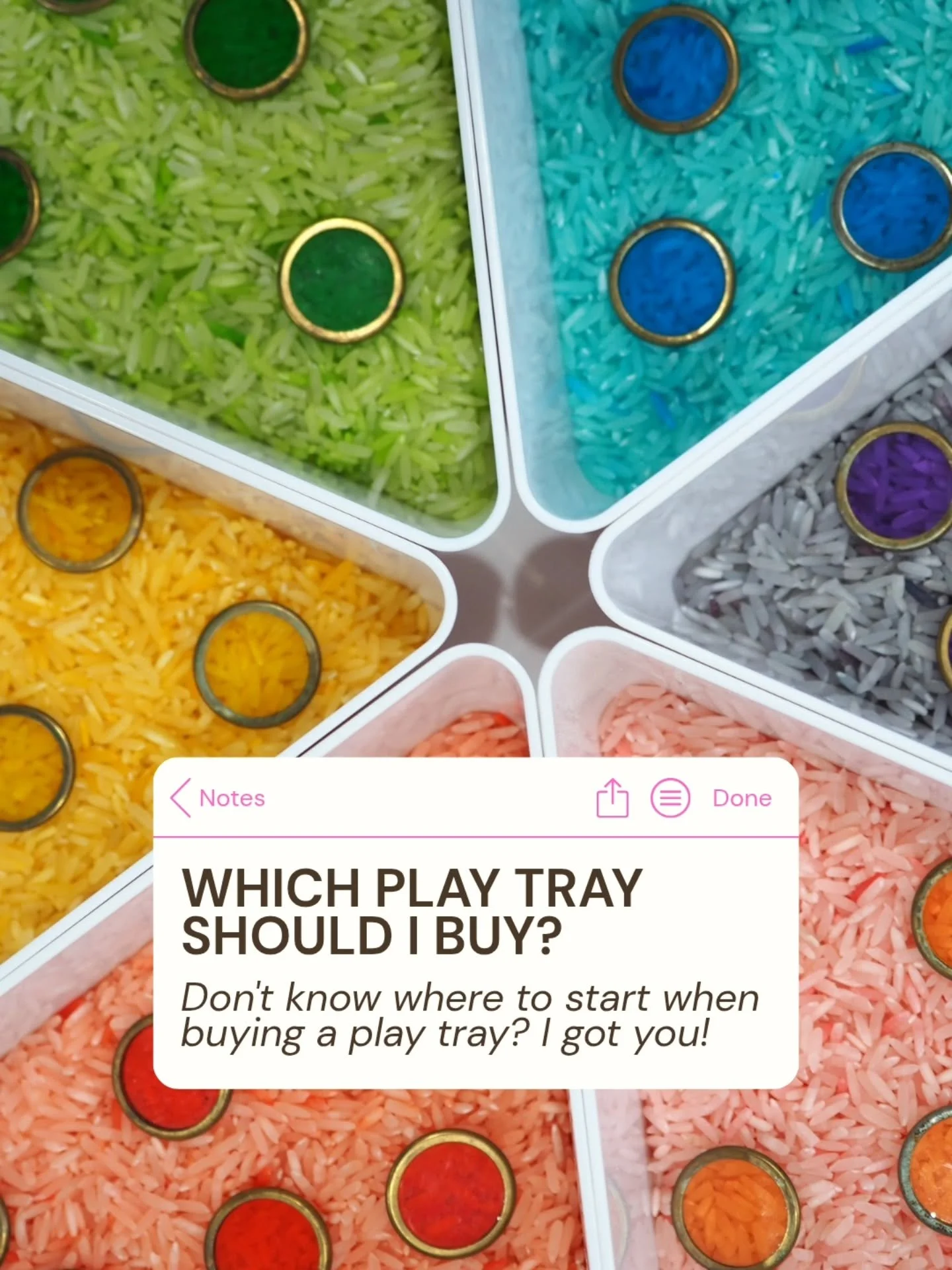 If you&rsquo;ve ever wondered &ldquo;which one do I actually need?&rdquo; &mdash; this is for you 👇

There&rsquo;s no one &ldquo;perfect&rdquo; tray&hellip; it all depends on how your kids play, what you want it for and how simple you need it to be.