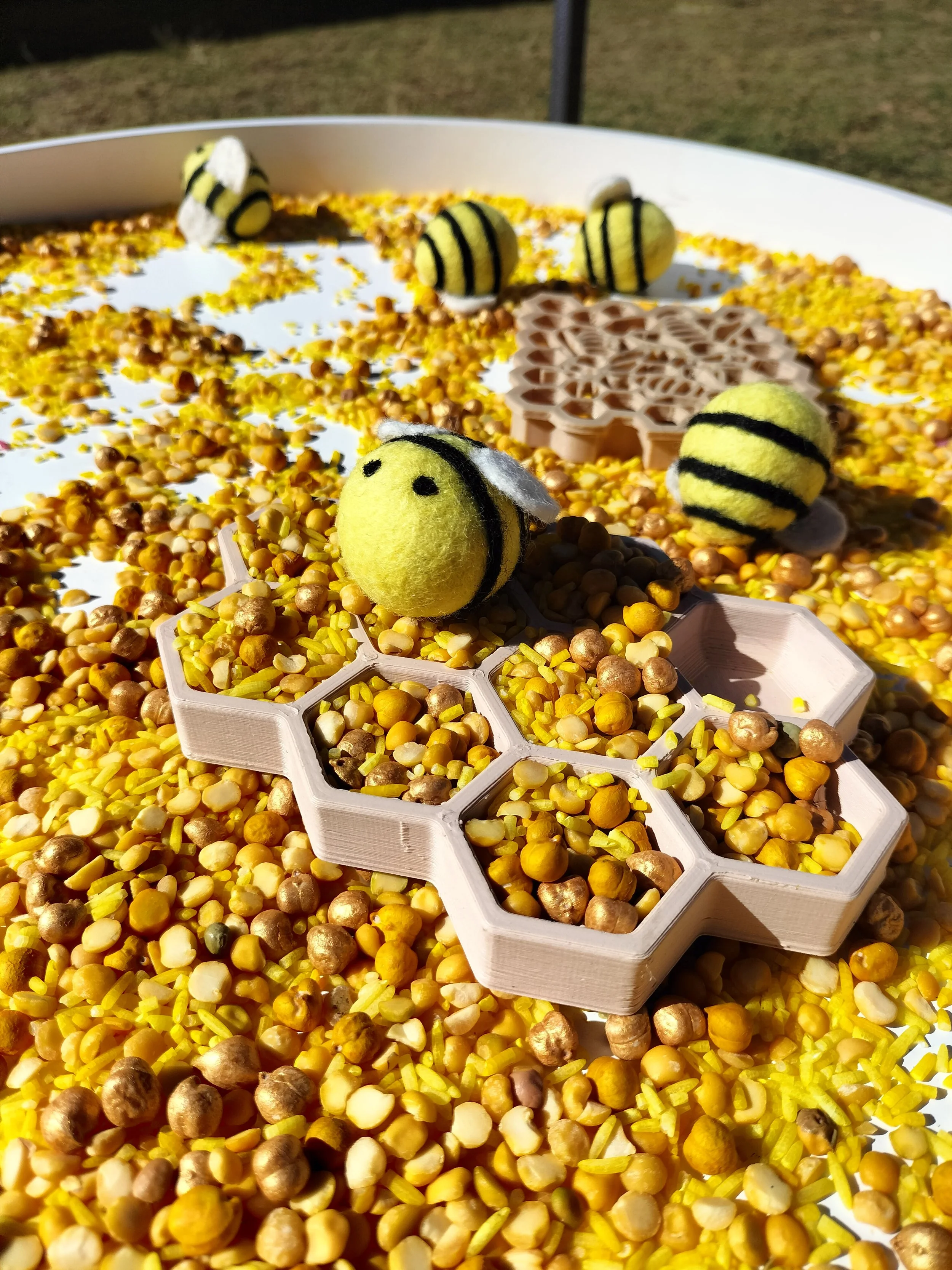 Bee Day Sensory Activities for Kids
