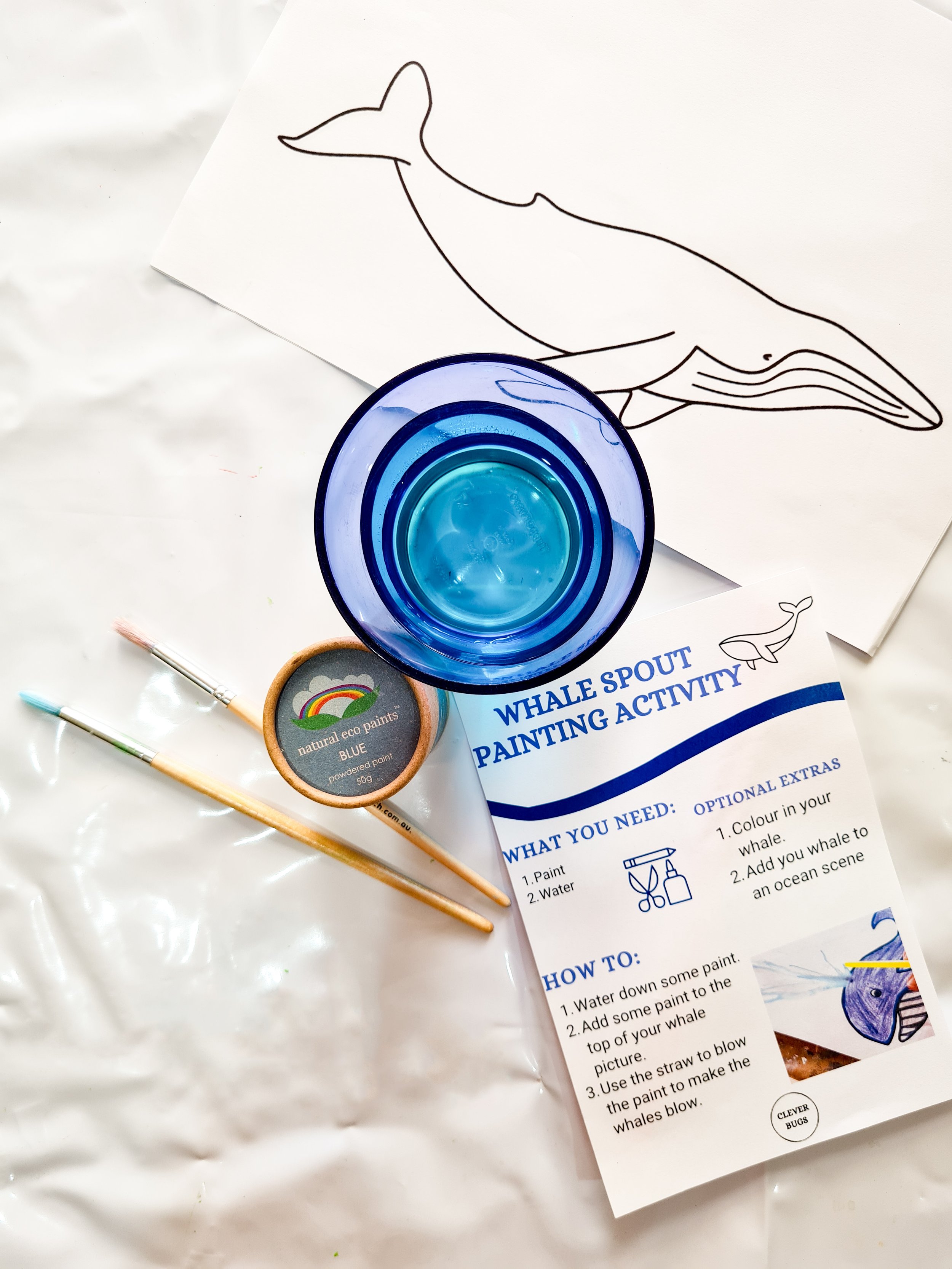 Whale Spout Painting